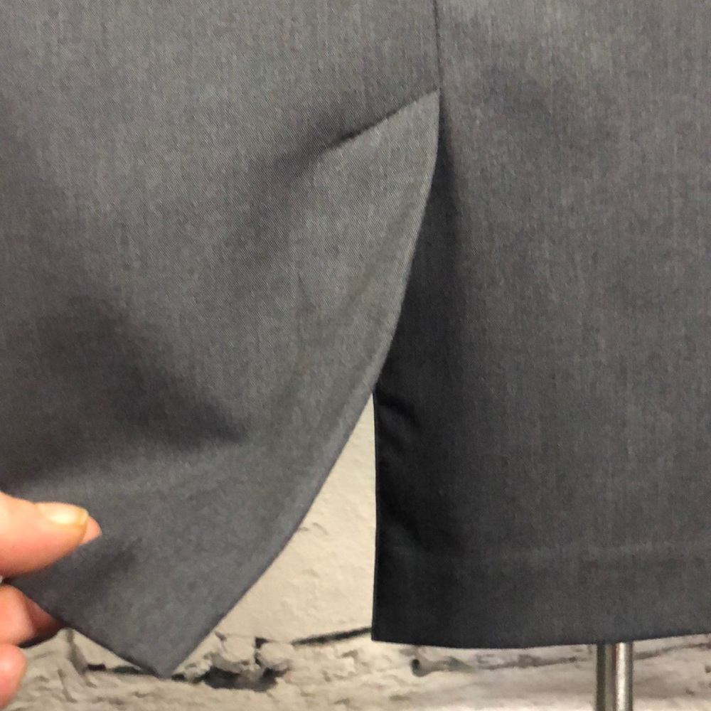 Liz Claiborne skirt suit grey career plus size - Picture 5 of 8